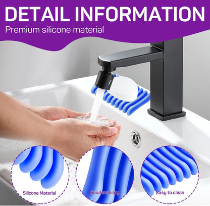 2 Pcs Self Draining Silicone Soap Holder - Waterfall Design Soap Dishes for Bathroom, Keeps Soap Bars Dry & Clean,White