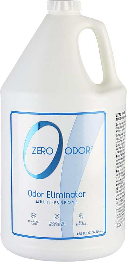 Zero Odor – Multi-Purpose Odor Eliminator - Air & Surface Odor – Patented Technology for Bathroom, Kitchen, Fabric, Closet- Smell Great Again, 16oz