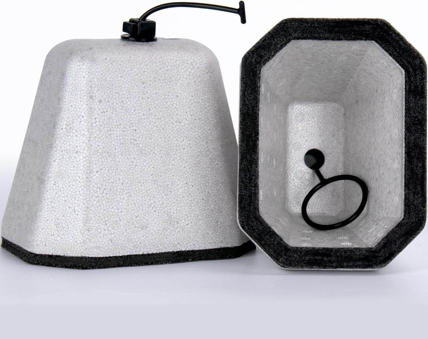 Outdoor Faucet Covers for Winter 2 Pack, Foam Faucet Cover for Winter Freeze Protection, Reusable Outdoor Hose Bib Cover, Spigot Covers Winter Insulated