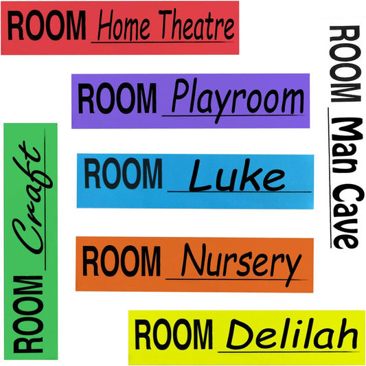 Tag-A-Room Home Moving Labels Color Coded Packing Stickers (350MBC)