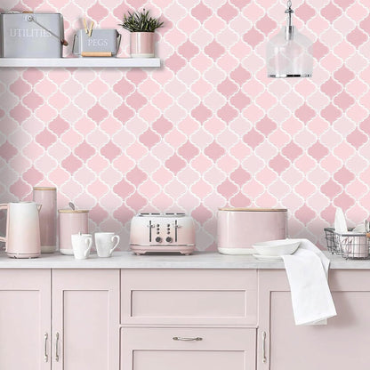 Arabesque Peel and Stick Backsplash for Kitchen, Thicker Design 3D Self Adhesive Wall Tiles, 12"x12" Peel and Stick Wall Tiles, Dark Grey 10-Sheet Stick on Tiles for Kitchen and Bathroom.