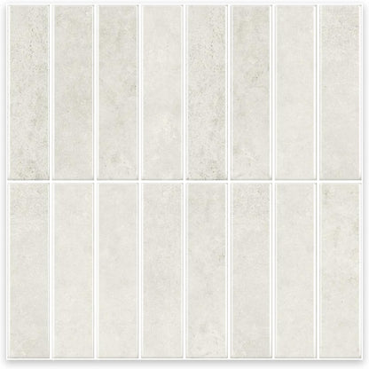 10 Sheets Thicker Design Peel and Stick Backsplash, Self Adhesive Wall Tiles, Stick on Backsplash for Kitchen and Bathroom, 11.8"x11.8",Beige