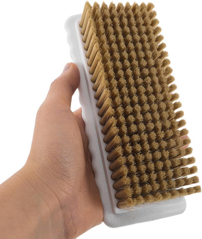 3pcs Soft Bristle Scrub Cleaning Brush Stain Remover Fabric Cleaning Brush Laundry Scrub Cleaner for Carpet, Clothes, Bathroom, Sneaker