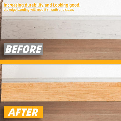 GSCIT Club Wood Grain Repair Tape, 2.4 inch X 15ft Self Adhesive Maple Grain Repair Patch for Tables, Chairs, Baseboards, Doors, Windows, Floors, Handicraft DIY. - Colors B