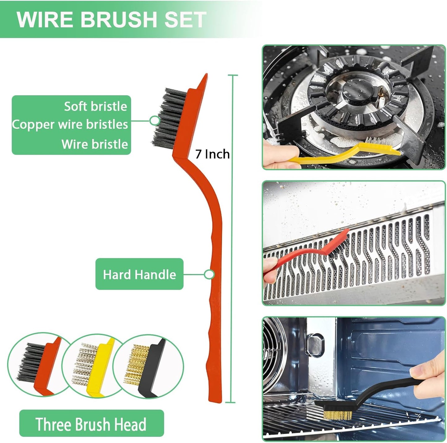 Crevice Cleaning Brush,Hard Bristle Grout Scrub Brushes Tool,Straw Cleaner Brush,Multifunctional Gap Cleaning Supplies Home Essentials for Household Use,Kitchen,Window,Bathroom,Corners(12PCS)