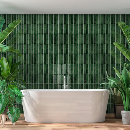 MORCART Peel and Stick Backsplash, 10 Sheets of 11.8"x11.8" - 3D Adhesive Waterproof Wall Tiles for Kitchen, Bathroom, Living Room, Subway Tiles, Gray-Apricot