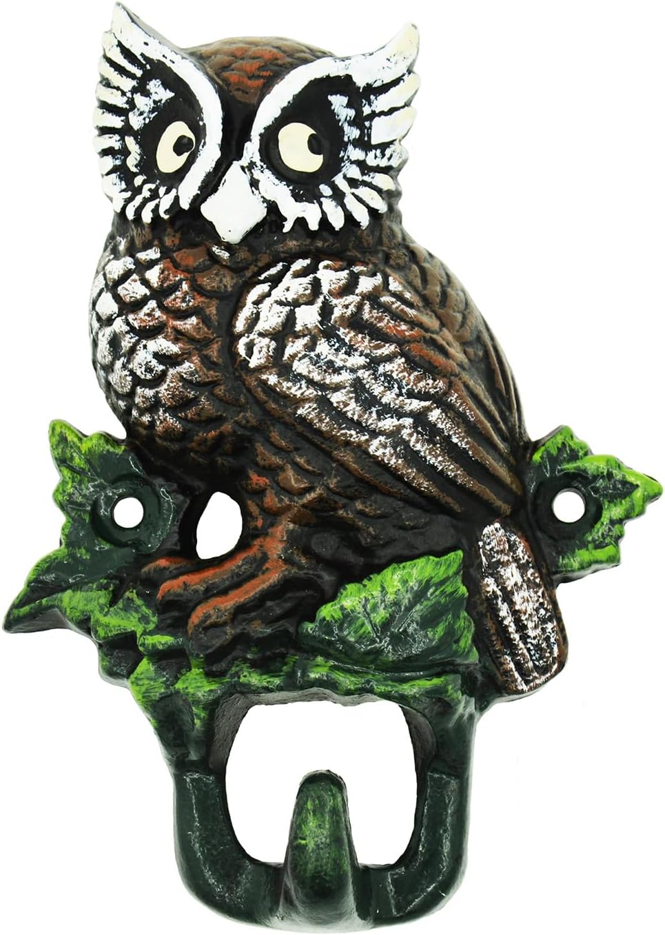 Coat Hooks Wall Mounted, Rustic Bat Key Hook Holder, Heavy Duty Decorative Black Wall Hooks for Mudroom, Towels, Hat Rack, Purse Hooks, Cast Iron Decorative ‎Antique Black Hooks