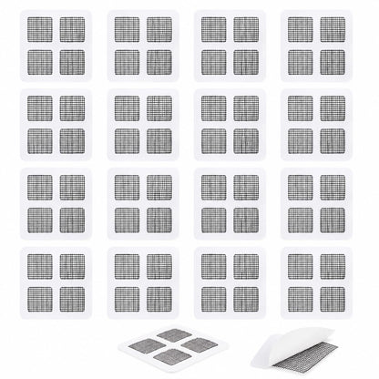 Waterproof Window Screen Repair Patch Tape Strong Adhesive Mesh Screen Repair Patches for Tear Holes