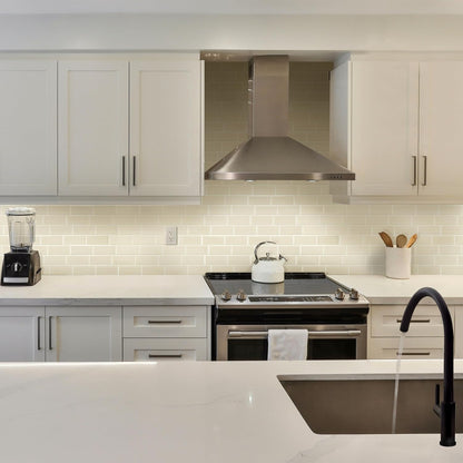 Smart Tiles Peel and Stick backsplash, Subway Teal Green, 11.55"x8.38" | Pack of 5 (2.8 sq ft), Glossy, Heat/Moisture Resistant, Low VOC, Kitchen/Bathroom, Renter Friendly, Made in Canada