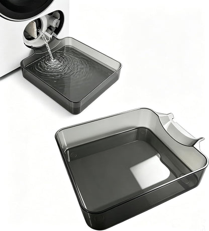 Universal Front-Load Washing Machine Drain Pan, Washer Drain Pan, Washing Machine Drainage Tray, Easy Installation for Apartments, Garages, and Rentals (drip Tray)