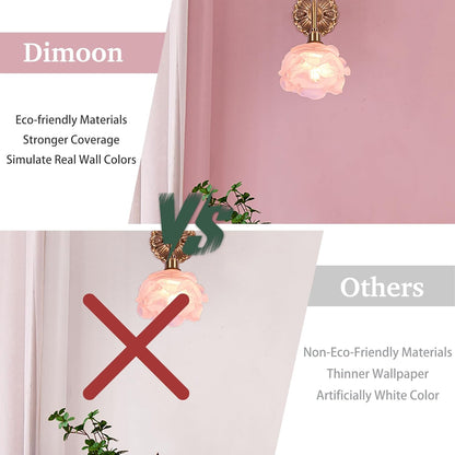 Dimoon 17.7''x118'' Peel and Stick Wallpaper White Contact Paper for New Environmentally Friendly Materials Thickening Upgrade Embossed Renter Friendly Wall Paper Modern Vinyl Wrap Countertop Bedroom