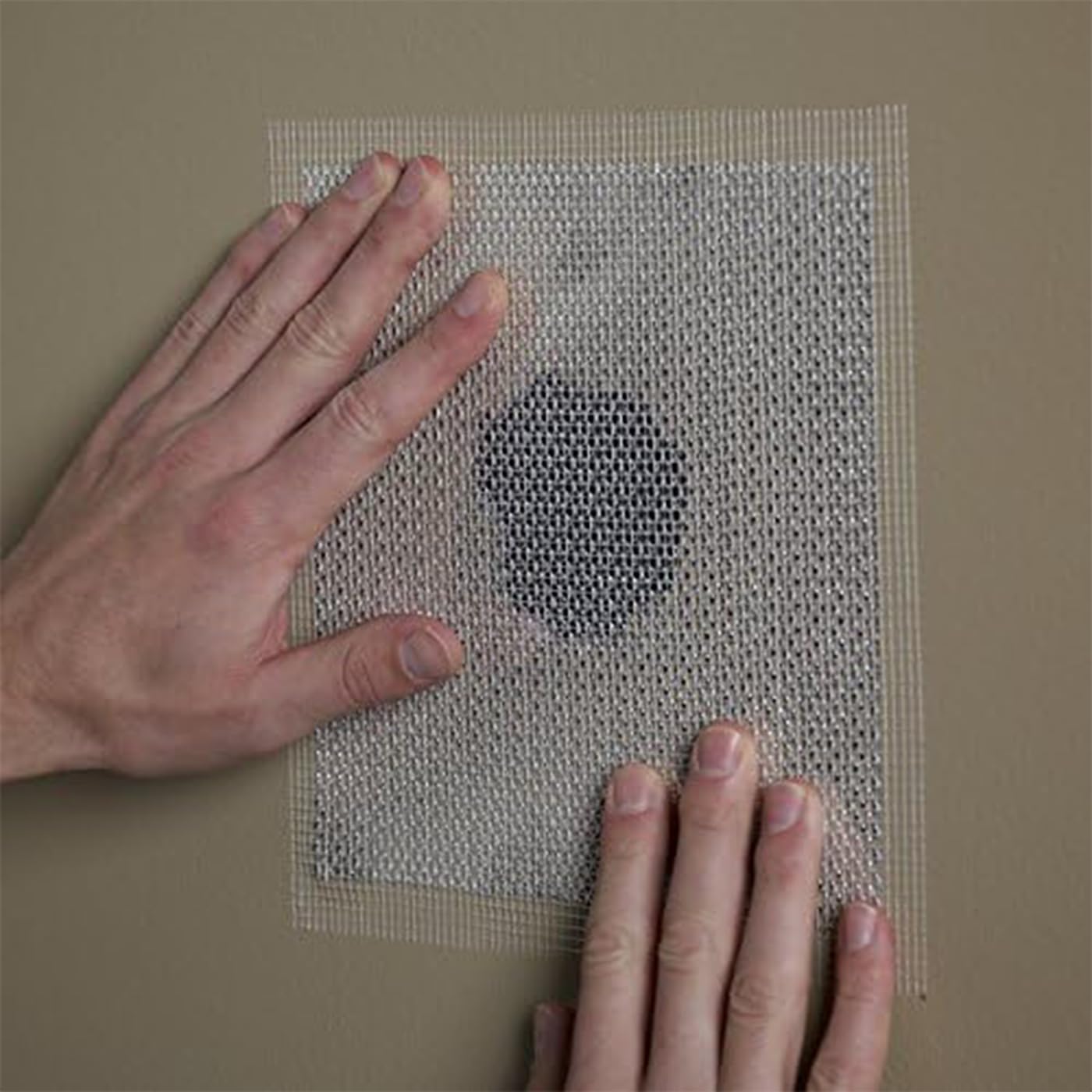 Duck Brand Aluminum Wall Repair Patch, 8 Inches x 8 Inches, White (283996)