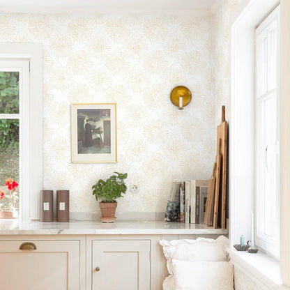 Boho Wallpaper Neutral Peel and Stick Wallpaper 78.7"x17.3" Geometric Wall Paper Beige and White Contact Paper Textured Removable Vinyl Waterproof for Bedroom Farmhouse Kitchen Bathroom
