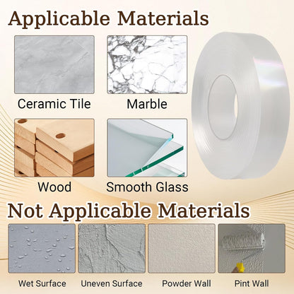 9.84FT Clear 20MM Edge Protector Strip | Self Adhesive, Sharp Edge Wrap Cover Tape, Soft Corner Protectors, Baby Proofing Corner Guards
