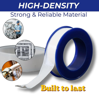 Ganador 1/2in(W) x 315in(L) Thread Tape 4 Rolls, Thread Sealant PTFE Teflon Plumbers Tape for Pool and Spa Fittings, Pipe Sealing and General Plumbing