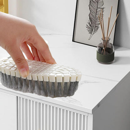 Bendable Scrub Brush Soft Flexible Head Kitchen Sink Cleaning Brush for Bathroom Floor Tile Tub Efficient Removal PP Material 15.5 x 5.8 x 4cm