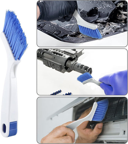 10 Pieces Cleaning Brush Small Scrub Brush, Window Door Sliding Track for Cleaning Sink Scrub, Bathroom Kitchen Edge Corner Grout, Sliding Door or Window