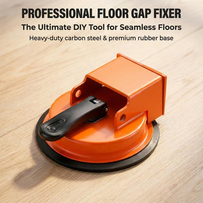 Floor Gap Fixer Tool, 2026 Upgrade Heavy Duty Floor Gap Fixer Tool, Carbon Steel Floors Suction Cup Tools with Rubber Pad for Laminate, Wood, Tile, Vinyl