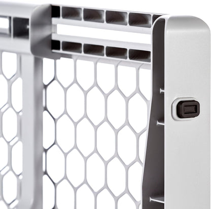 Regalo Safety 28"-42" Extra Wide Expandable Baby Gate for Doorways & Bottom of Stairs, Pressure Mounted Safety Gate for Babies, Toddlers & Pets, Tested & Safe for 30 Years, American Designed and Owned