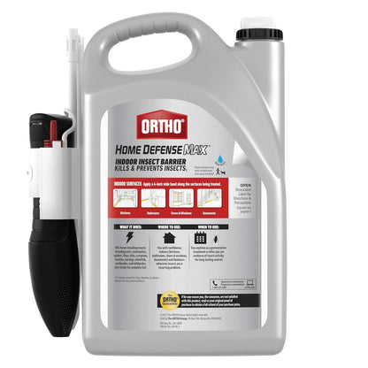 Ortho Home Defense Max Indoor Flying Insect Trap - Light Sticky Trap for House Flies, Fruit Flies, and Gnats, 1 Plug-in and 4 Refills