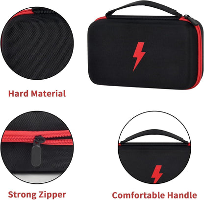 Comecase Hard Carrying Case for Fluke 87-V/ 88V/ 15B+/ 17B+ and More Digital Multimeter, Protective Travel Storage Bag - Black