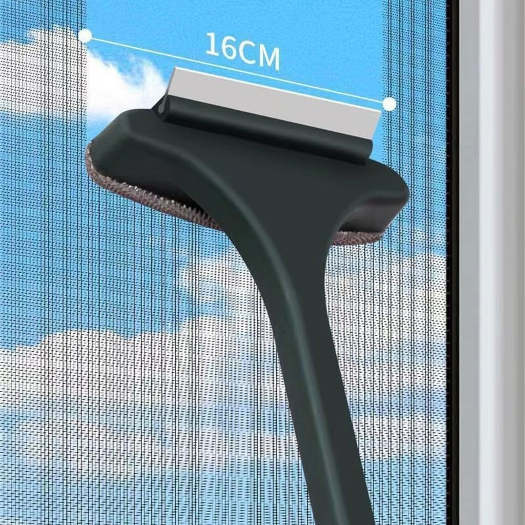 5/8Pcs Window Screen Scrubber Double Sided Brush Effortlessly Cleaning Tool