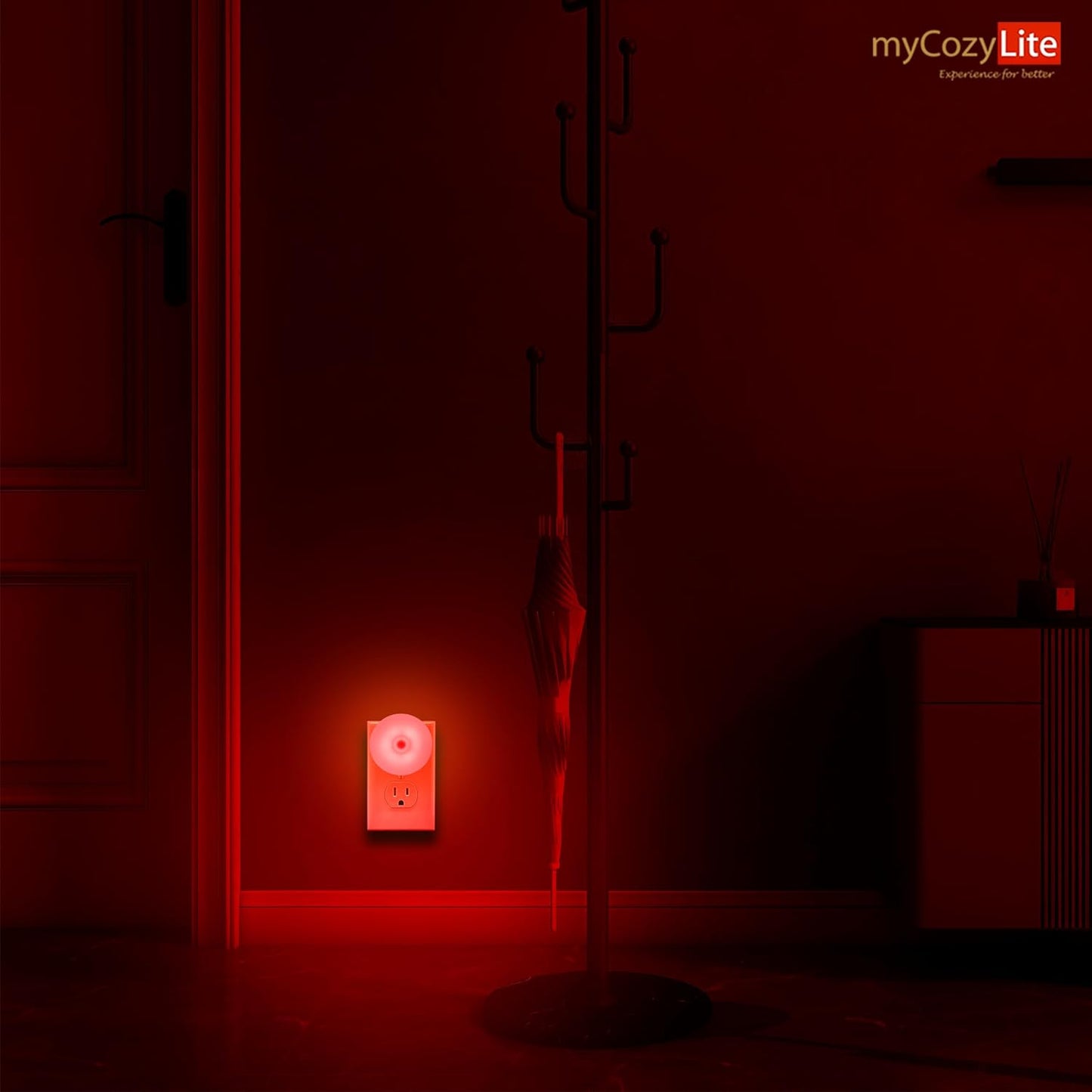 Motion Sensor Night Light, 2 Pack Motion Activated Night Light Plug in, Automatic ON OFF, 3200K Warm Hue, LED Nightlights Plug into Wall, for Bathroom, Kitchen, Bedroom, Kids room, Hallway, Stairway