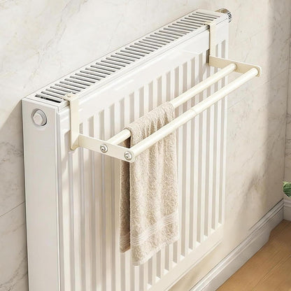 Wall Mounted Drying Rack Heavy-Duty Space-Saving Towel Organizer | Wall Laundry Drying Rack for Dorm Rv Bathroom Room Closet Clothing