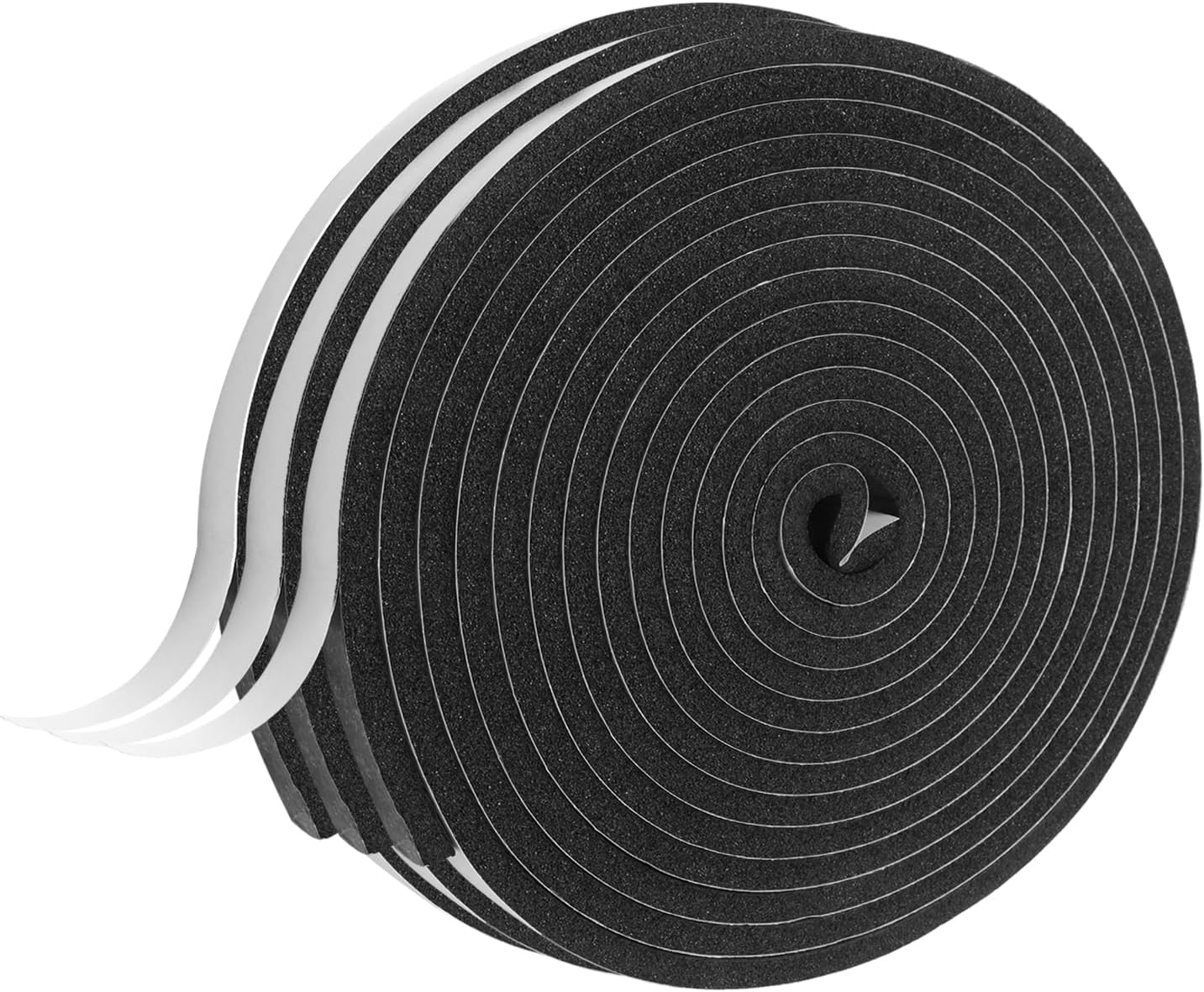 Weather Stripping Door Seal Strip for Doors and Windows, 1In x 1/8In x 33Ft x 2 Roll Foam Insulation Tape Self Adhesive,Sound Proof,Weatherstrip,Pipe Cooling, Air Conditioning Seal Strip - Colors B