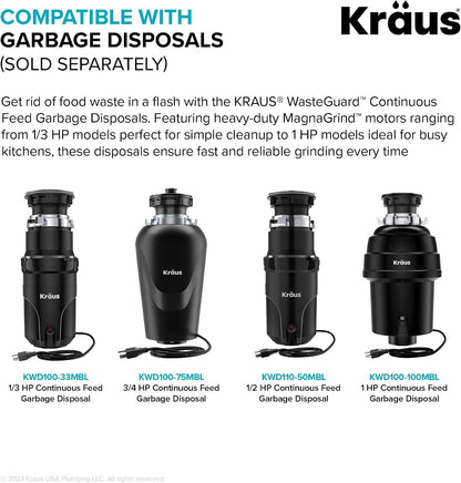 KRAUS Stainless Steel Basket Strainer, BST-1