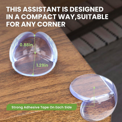 Srnede Corner-Protector Baby Protectors Baby Proof Table Corner Protectors Furniture Baby Guards 16 Pack, Transparent