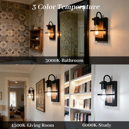 Wireless Battery Operated Wall Sconce Set of 2,Dimmable, Rechargeable with Remote & Touch Control, Industrial Vintage Design,No Wiring Installation, 8000mAh,Timmer,Magnetic Mount