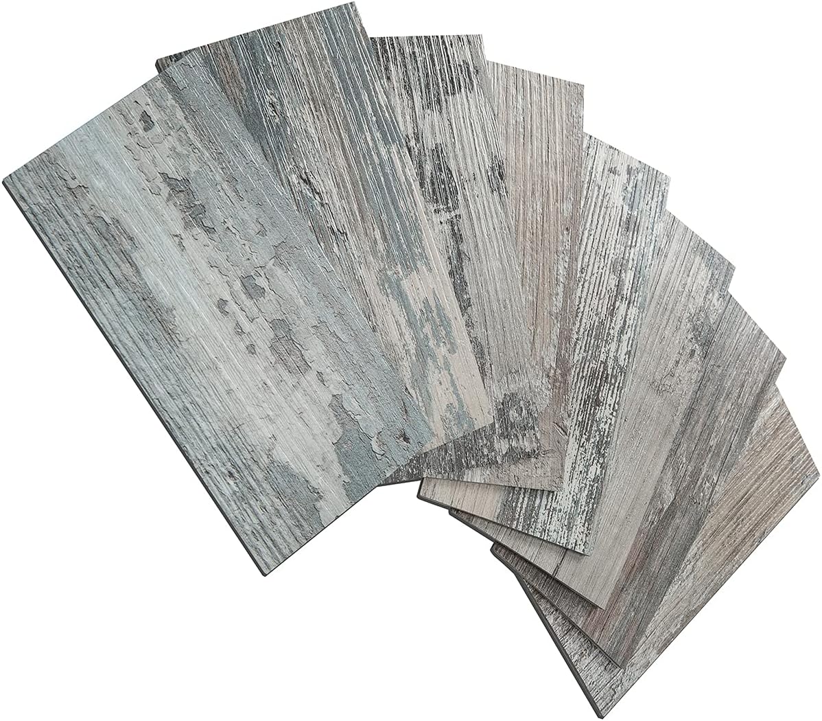 AULIGET 100 Piece Rust Slate Peel and Stick Backsplash Wall Tiles, 3" x 6" PVC Faux Stone Stick on Tiles for Backsplash Kitchen, Bathroom, Laundry Room, Camper, Fireplace