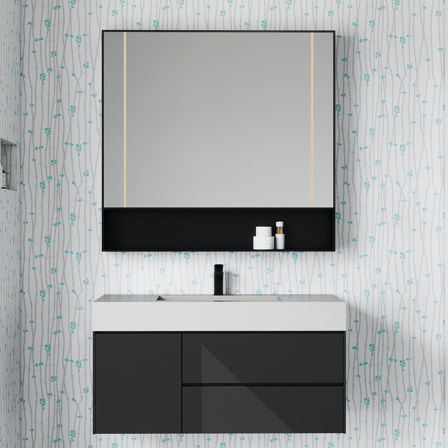 Modern Peel and Stick Wallpaper 17.3" x 80" White Wall Paper Peel and Stick Boho Birch-Twig Stripe Contact Paper Removable Self Adhesive Wallpaper for Bathroom Bedroom Shelf Cabinet Decor Vinyl