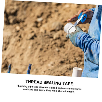 Alipis 30 Pcs Waterproof Thread Seal Tape PTFE Plumbers Tape for Leak Repair High Temperature Resistant Suitable for Plumbing and Water Pipe Sealing