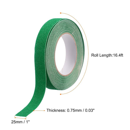 HARFINGTON Anti Slip Traction Tape 2" x 16.4ft Waterproof Non-Slip Grip Tape High Friction Weather Resistant Non Skid Stair Treads Tape for Indoor Outdoor Stair Steps, White
