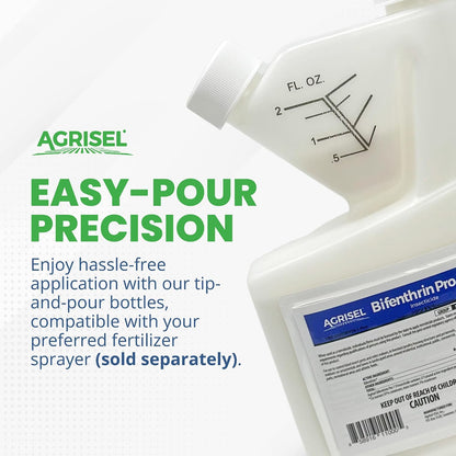 Agrisel Bifenthrin Pro 7.9, Insect Control, Safe for Plants & Crops, Insecticide, Effective Against 125+ Insects, 1 Gallon