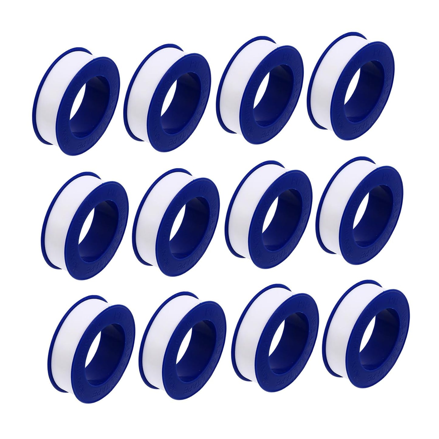 30pcs PTFE Thread Seal Tape for Plumbing High-Temperature Duct Tape Moisture Acid Cover for Protection for Leak Prevention and Pipe Sealing