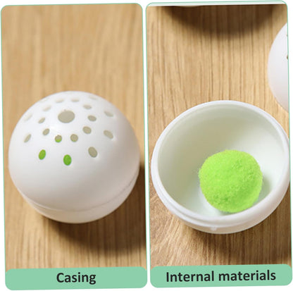 12 Bag/72Pcs Shoe Deodorizer Balls 1.57 Inch Sneaker Balls with PP Cover Multi-Purpose for Drawer, Shoe Cabinet, Closet, Toilet