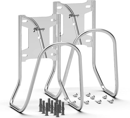 JBscoop Large Stainless Steel Hose Holder, Heavy Duty Hose Hanger (1)