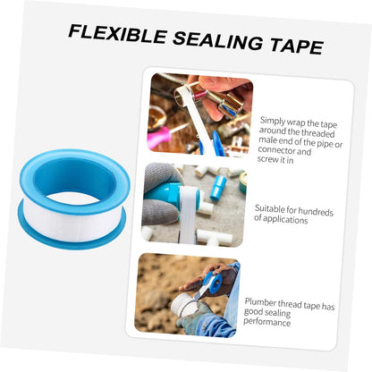 Veemoon 30pcs PTFE Thread Seal Tape for Plumbing Sealing for Pipes and Fittings Non-Sticky Sealant Tapes for Leak Prevention and Repair
