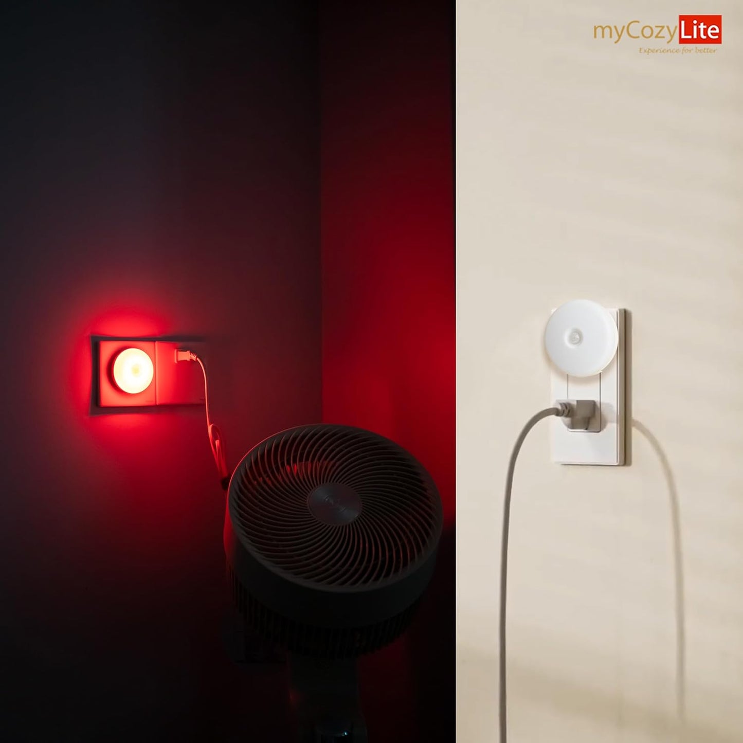 Motion Sensor Night Light, 2 Pack Motion Activated Night Light Plug in, Automatic ON OFF, 3200K Warm Hue, LED Nightlights Plug into Wall, for Bathroom, Kitchen, Bedroom, Kids room, Hallway, Stairway