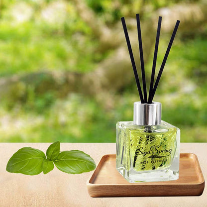 Reed Diffuser Set with Sticks Lavender Aromatherapy Oil Scent Diffuser for Home Office Bathroom Decoration Perfume and Gifts 50ml/1.7 oz