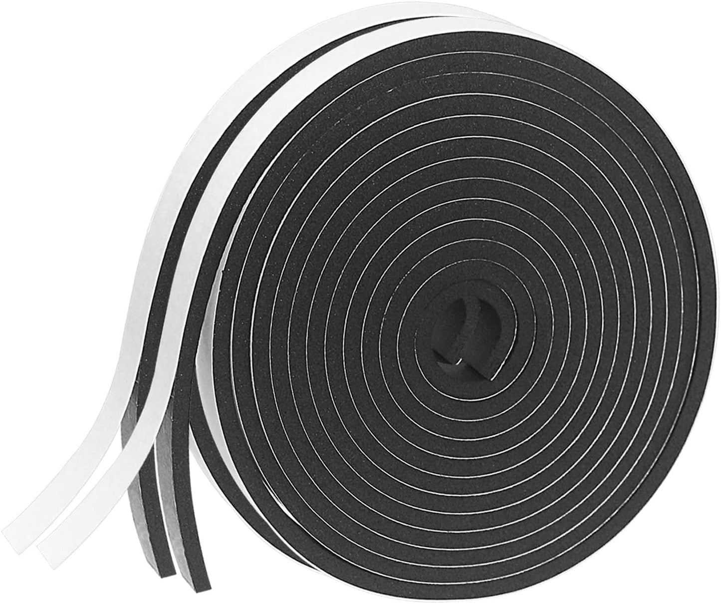 Weather Stripping Door Seal Strip for Doors and Windows, 1In x 1/8In x 33Ft x 2 Roll Foam Insulation Tape Self Adhesive,Sound Proof,Weatherstrip,Pipe Cooling, Air Conditioning Seal Strip - Colors A