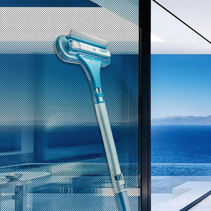 Window Screen Cleaning Brush, Double Sided Window Cleaning Brush and Scraper, Mesh Screen Cleaner,Multi-Purpose CleaningBrush for Patio, Door, Porch Screens