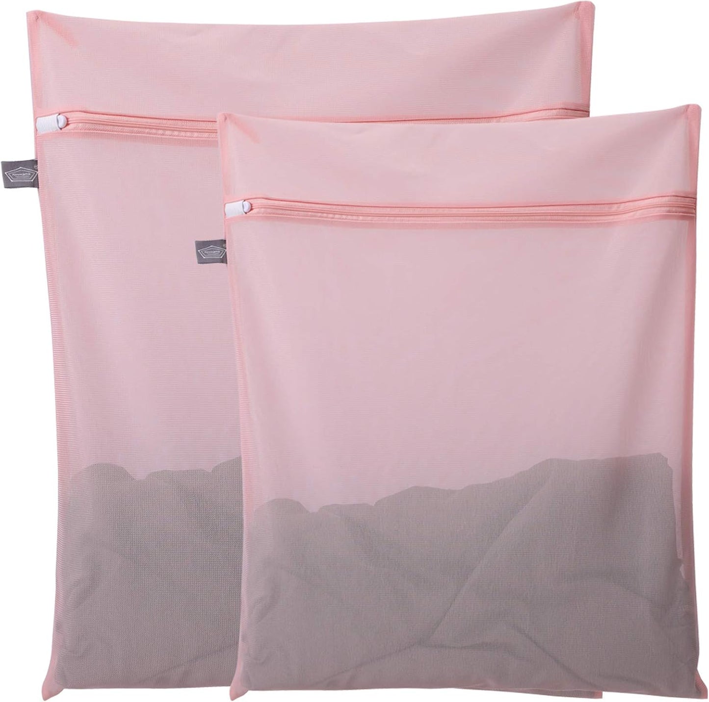 Kimmama Laundry Bags Mesh Wash Bag, Mesh Bag for Laundry, 1L+1M | shoe washing bag for socks, activewear, baby clothes and small garments to reduce tangling