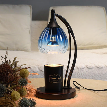 Candle Warmer Lamp with Timer Dimmer - Electric Light Wax Warmer for Jar Candles - Lamp with 2 Bulbs, Unique Birthday Gifts for Women Mom House Warming Gifts New Home Decor