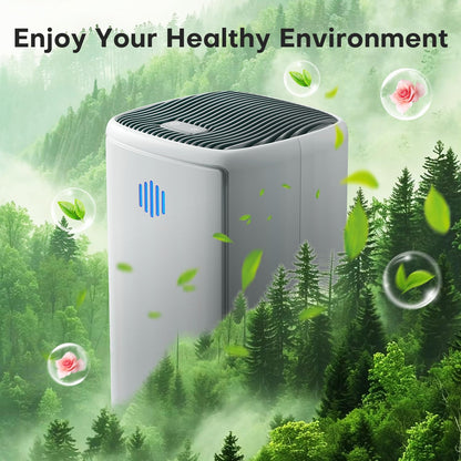 Dehumidifier,TABYIK 38OZ,Small,Quiet, Energy-Saving Dehumidifier with Auto Shut Off, for Bathrooms, Closets, and RVs