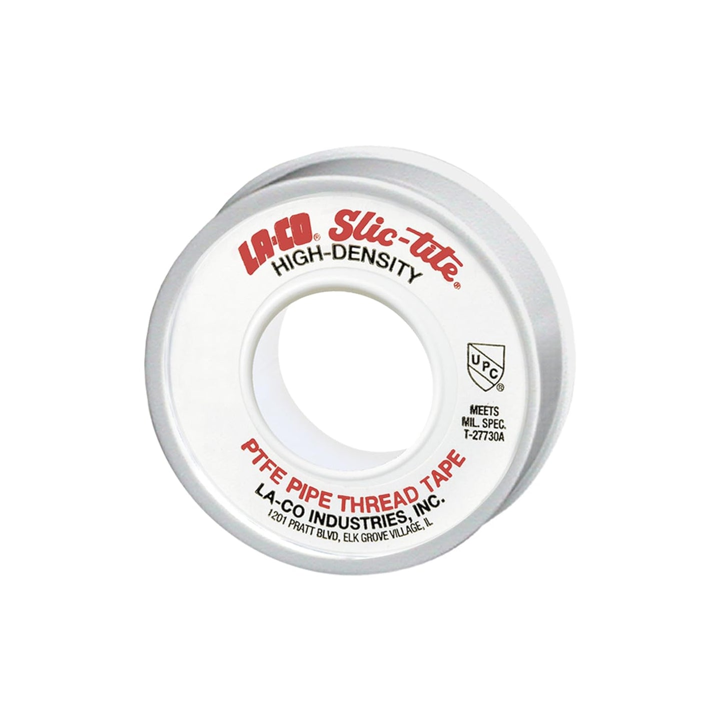 LA-CO 44095 Slic-Tite PTFE Pipe Thread Tape, Premium Grade [260" Length, 1/2" Wide], Pink