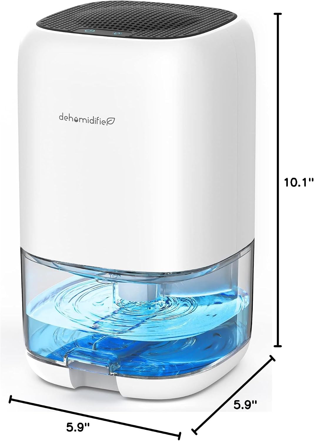 Dehumidifier, 35 OZ Small Dehumidifiers for Bedroom for Home, Quiet with Auto Shut Off, Dehumidifiers for Bedroom (280 sq. ft), Bathroom, RV, Closet, White